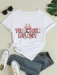 Women T-Shirts - White - View 4