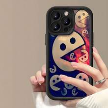 Tema espacial cósmico de  amarillofunda de teléfono Fundas compatibles con ,Apple,VIVO,OPPO,,, y Honor.Fabricadas en silicona TPU,ofrecen protección contra golpes y caídas.correa para celular - Negro - Ver 2