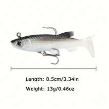 Soft Bait, Bionic Soft Bait, Suitable For Both Freshwater And Saltwater Fishing! - Default - View 8