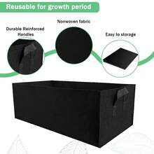 Square Felt Growing Bucket Plant Growth Bag Multi-Functional Vegetable Plant Non-Woven Felt Growing Bag - Planting Bags - View 5