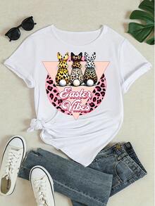 Women T-Shirts - White - View 4