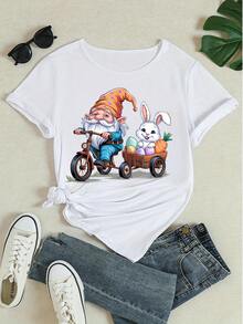 Kvinnor T-shirts - Vitt - Visa 4
