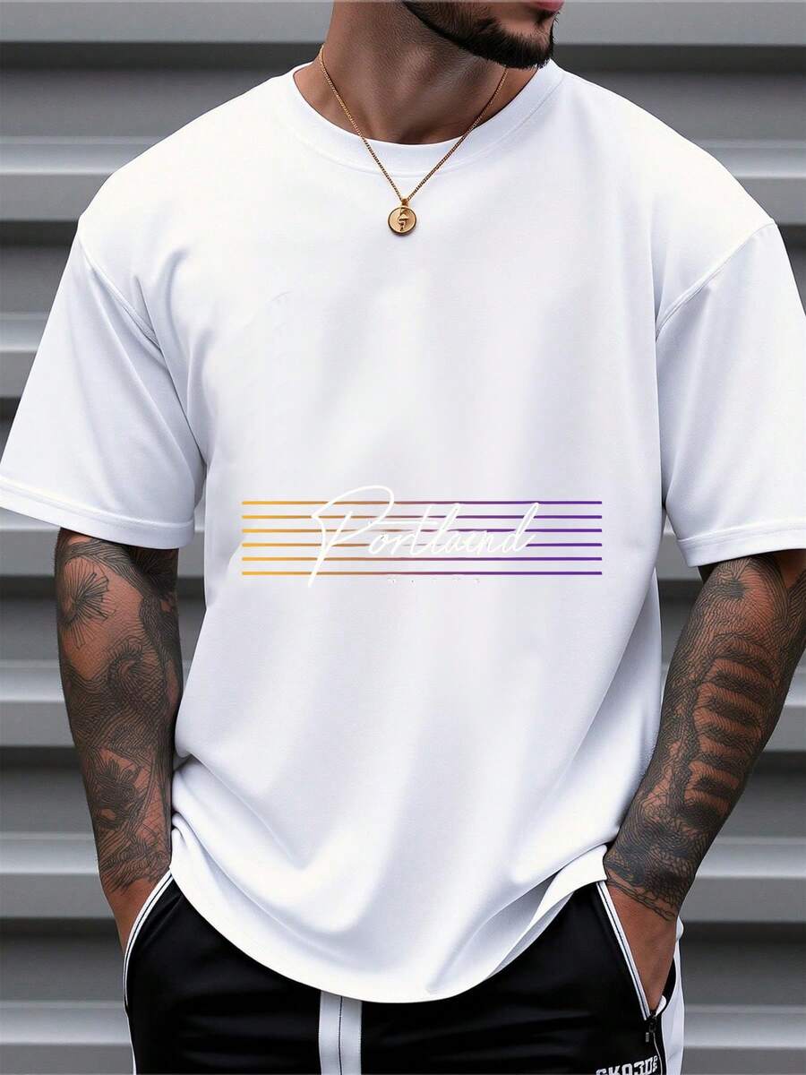 Men T-Shirts - White - View 1