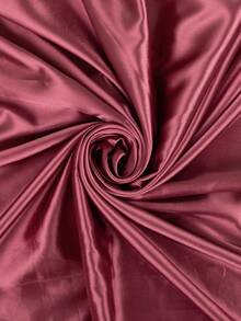 1pc Soft Shiny Fabric Material, Suitable For Bridal Gown, Fashion Crafts, Clothing, Decoration, Sewing, Drapery, Royal Purple - Royal Purple - View 1