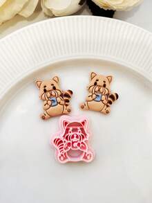 Serie de Animales Adorables Moldes de Corte de Arcilla Polimérica para la Fabricación de Joyas, Aretes y Accesorios con Troqueles de Corte Precisos y Herramientas de Molde de Arcilla Suave Perfectos para Fabricantes de Joyas, Entusiastas de las Manualidades y un Regalo Ideal para los Amantes del DIY - Serie de animales - Ver 6