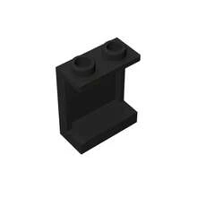 Piezas de bloques de construcción de Panel de pared, piezas de bloques de construcción, juguetes educativos, tecnología, Compatible con MOC, 20 piezas, 87552, 4864, 1X2X2, LDD 87552 - marrón - 20 unidades - Ver 13