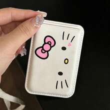SANRIO Card Holder, Adorable Cartoon Design, Can Hold Bank Cards/ID Cards. Highly Suitable For Women, An Excellent Valentine's Day Gift, Fun And Delightful Design. - Multicolor - View 2
