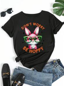 Women T-Shirts - Black - View 5