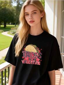 Women T-Shirts - Black - View 6