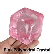 1pc High Quality Glowing Cube Toy - With Powerful Squeeze Stress Relief Toy, Restores To Cube Shape - Color May Vary - Multicolor - View 4