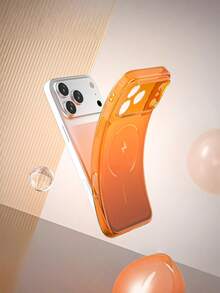 Anti-Slip Shiny Translucent Soft Phone Case, Suitable For IPhone 17/16/15/14/13/12/11 Pro/Pro Max/Plus Series, Shock-Proof Anti-Scratch Soft Shell, Compatible With Wireless Charging - Black - View 4