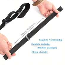 1.18*11.42 Inch Adjustable Elastic Band For Wig Clips, More Convenient, Strong Elasticity, No Head Pressure, No Slipping During Sports - View 6