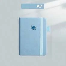 1入款可愛時尚便攜式A6/A7口袋筆記本，便利便攜備忘錄便箋本，適合記錄筆記與攜帶文字，學校文具用品 - 款式1 - 查看 12