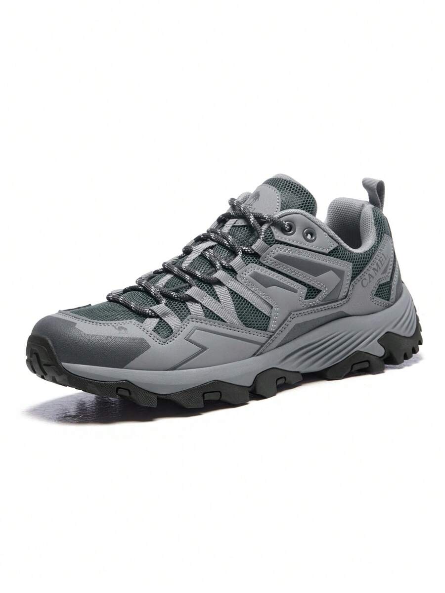CAMEL CROWN Women's sports hiking shoes, new spring and summer sports shoes, versatile, breathable, casual, wear-resistant outdoor hiking shoes - 灰色 - 查看 1