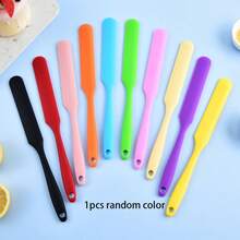 1/2/4pcs Long Silicone Spatula, Heat-Resistant Cake Frosting Scraper, Non-Stick Baking Scraper, Suitable For Frosting And Cooking - Multicolor - View 13