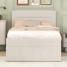 Mattress Pads - Navy Blue - View 2