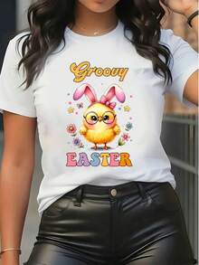 Women T-Shirts - White - View 1