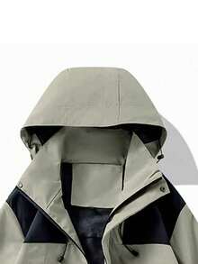 Chaqueta para mujer 3 en 1 para exteriores, adecuada para senderismo y deportes de primavera - Gris Claro - Ver 5