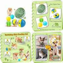 Enriching Slow Feeding Set For Dogs Slow Feeder Dog Bowls And Interactive Toys With Puzzle-Based Enrichment For Smarter Eating And Busy Minds - 如圖所示 - 查看 1