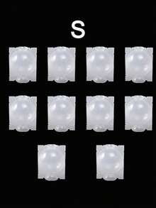 10Pcs Multi-Color Plant Air Layering Propagation Boxes, Tree Branch Rooting Devices, Grafting Tools For Fruit Trees & Flowers, Snap-Lock Design With Vent & Drain Holes, Durable UV-Resistant PP Material, Transparent/Opaque Options, Grow Roots Without Cutting Branches, Fits Various Sizes, Garden Propagation Supplies - Grafting Protective Sleeve - View 13