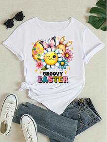 Women T-Shirts - White - View 4