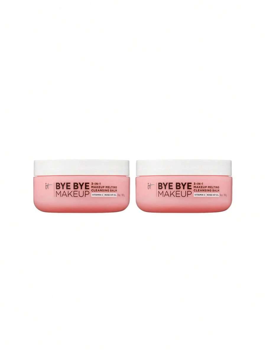 IT Cosmetics [Bundle] Bye Bye Makeup 3-In-1 Makeup Melting Cleansing Balm 100 G X 2 - Clear - View 1