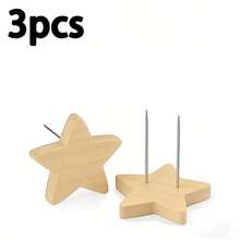 6/3/1pc Double Needle Doll Base, Suitable For Crochet Doll, Doll Display Stand Home Decor Display Rack - Wooden - View 14