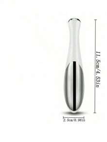 AXH Battery Powered Eye Massager Pen, Compact & Portable, Facial & Eye Care, Battery Operated, Lightweight & Easy To Carry - White - View 10