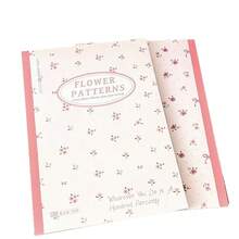 Cuaderno Floral Rosa de 9.8*6.89 Pulgadas, Diario con Portada Colorida, Planificador Simple, Cuaderno de Oficina/Hogar, Portátil, Útiles Escolares, Cuaderno de Líneas Simples para Estudiantes - B5 - Ver 8