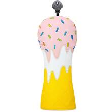 1pc Colorful Ice Cream Pattern Golf Club Head Covers - Stylish Design - Suitable For Men Women Golfers - Ideal Outdoor Golf Protective Accessory - Multicolor - View 5
