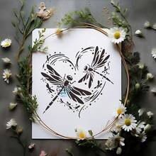 Earth Goddess - Soul & Tree Art Stencil, Washable & Reusable, Sacred Feminine Tree Of Life Template, Suitable For DIY Enthusiasts, Nature-Inspired Design, Artistic Tree Design, Home Decor, Surface Decoration Pattern - A - View 10