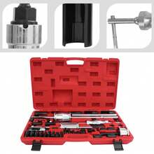 Universal Master Kit Slide Hammer Kit 40pcs Injector Puller Remover Tool Universal Injector Tool Extractor Puller Injector Nozzles - Red - View 4
