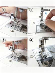1/2 Set Multi-Size Sewing Machine Threaders, Metal Material, Large/Medium/Small 3 Sizes Optional, With Guide, High-Precision Fast Threading Tool, Durable And Easy To Operate, Compatible With Multiple Sewing Machines, Essential Tool For Home Sewing And Handicrafts, Back To School Craft Supplies, All-Season DIY Universal Accessory - Multicolor - View 11