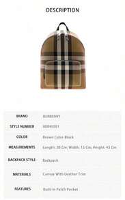Burberry Check Pattern Women's Crossbody Bag 80840571 - 棕色拼色-80845501 - 查看 6