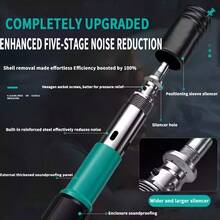 可調節迷你鋼製釘槍，適用於混凝土與磚牆 - 5速手動釘槍，內建氣動釘槍，適合木工與裝飾 - 耐用鋼製結構，釘槍套裝 - A - 查看 7