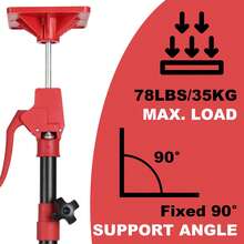 2 Pack Cabinet Jacks For Installing Cabinets Telescopic Thir - Red - View 3
