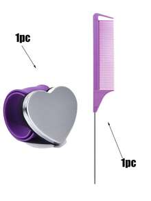 4pcs Plastic Hair Combs, Suitable For Thick/Curly/Fine/Long/Short Hair, Unisex, Ideal For Salon And Home Use. Magnetic Wrist Strap, Iron Suction Cup Hair Clip, Sewing Supplies, Metal Hair Clip Styling Tool Comb, Anti-Static Hair Comb, Hair Styling Tool, Hair Accessories. - Multicolor - View 32