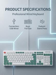 Acer USB有線鍵盤OAK920 ｜輕音降噪 + 人體工學舒適鍵程｜字符雷射蝕刻抗油污｜19組多媒體快捷鍵 - 查看 5