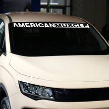 American Muscle Styling Car Front Windshield Sticker Rear Windscreen Window Vinyl Decal Graphics For Mustang Challenger Dodge - Car Sticker - View 5