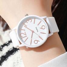 BERGCOZ Women's Round Quartz Watch, Minimalist Elegant Design, Suitable As Gift For Girlfriend, Friend, Mother, Best Holiday Present - V367 - View 3