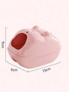 1 chiếc "Sáng tạo" Combo bồn tắm & nhà vệ sinh cho chuột hamster - Đa năng, chống bắn nước, tổ cho thú cưng nhỏ - Xem 13