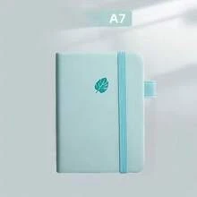 1入款可愛時尚便攜式A6/A7口袋筆記本，便利便攜備忘錄便箋本，適合記錄筆記與攜帶文字，學校文具用品 - 款式1 - 查看 15
