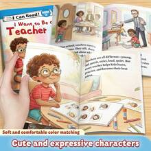 Teacher-Themed Notebook, Early Learning Writing Book Suitable For Classroom And Home Use - Career Dream Reading Notes - View 7