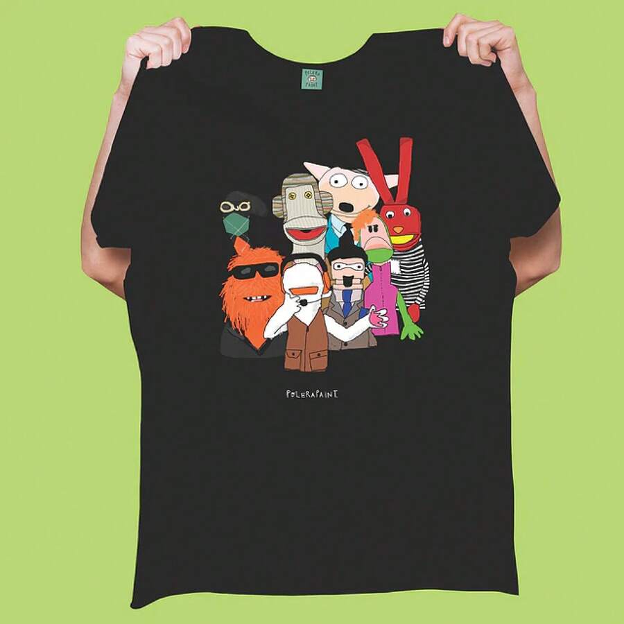 T Shirt 31 MINUTOS Men's - Black - View 1
