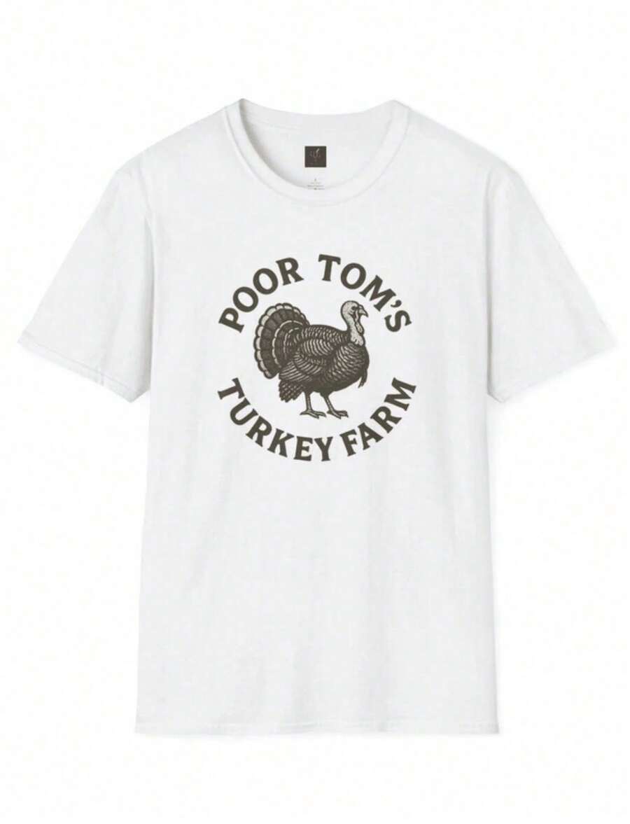 100% Cotton. Land Paris Ratatouille Short-Sleeved T-Shirt, Ratatouille T-Shirt, Land Paris T-Shirt, Land Family T-Shirt, Ratatouille Graphic Print T-Shirt, Cartoon Design. - 白色 14 - 查看 1