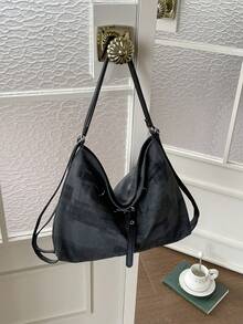 Large Capacity Korean Style Backpack, New Crossbody Bag, Fashion Versatile Commuter Tote Bag - Multicolor - View 8