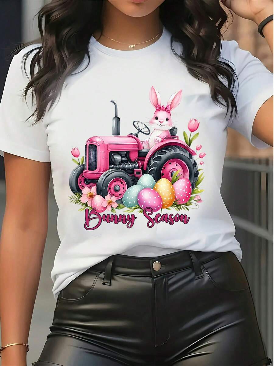Women T-Shirts - White - View 1