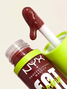 NYX Fat Oil Lip Drip 12 Sprinkle Sprinkle 0.16oz/4.8ml 唇油，高光澤，適合女性，莓果色，滋養油成分，適合日常配戴 - Sprinkle Sprinkle (FOLD12) - 查看 2