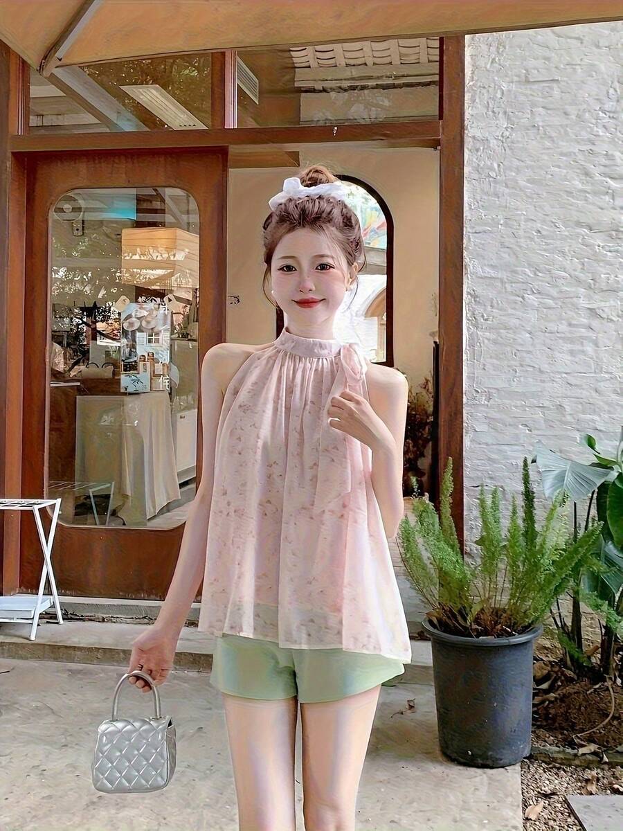 Women Blouses & Shirts - Pink - View 1