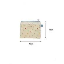 Floral Lace Coin Purse, Fresh Earphone & Data Cable Storage Bag, Lipstick Makeup Pouch - Multicolor - View 11